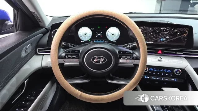 Hyundai Avante Hybrid (CN7) 2020 Синий из Кореи, фото 5