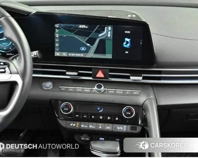 Hyundai The New Avante (CN7) 2024 Белый из Кореи, фото 5