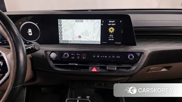 Kia K8 Hybrid 2021 Черный из Кореи, фото 5