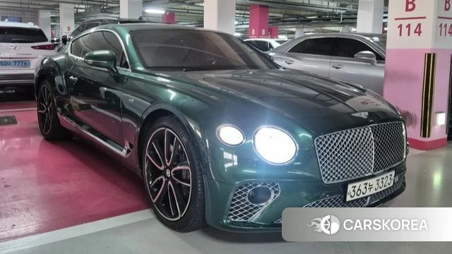 Bentley Continental GT 3rd Generation 2022 Темно-зеленый из Кореи, фото 5