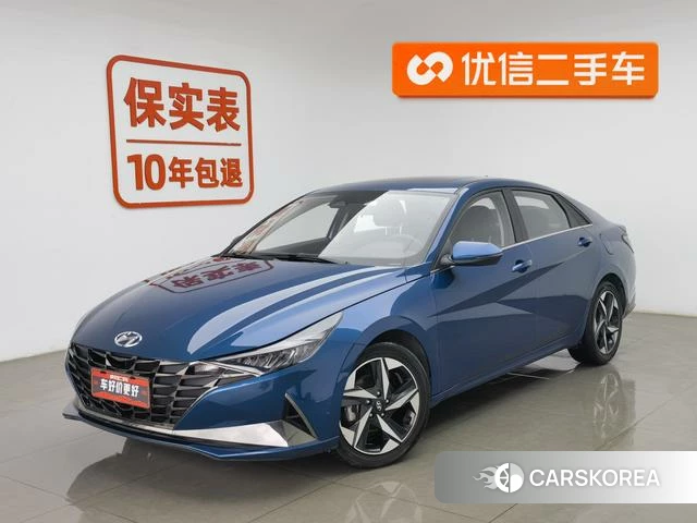 Hyundai Elantra 2021 Синий из Китая, фото 5
