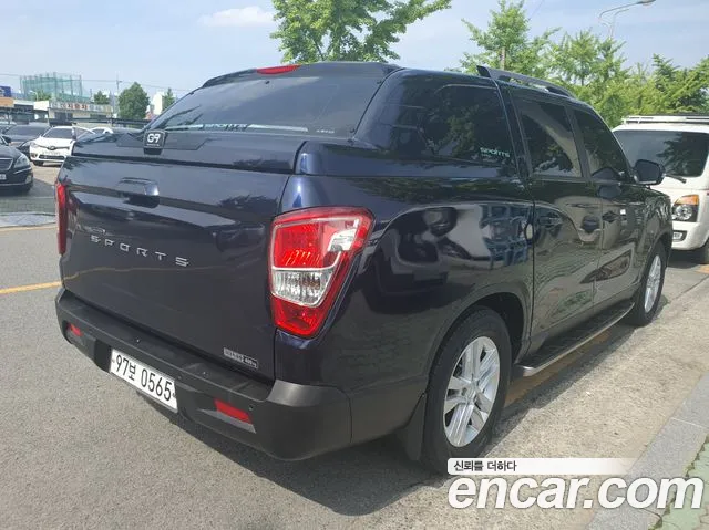 Ssangyong Rexton Sports 2019 Синий из Кореи, фото 5