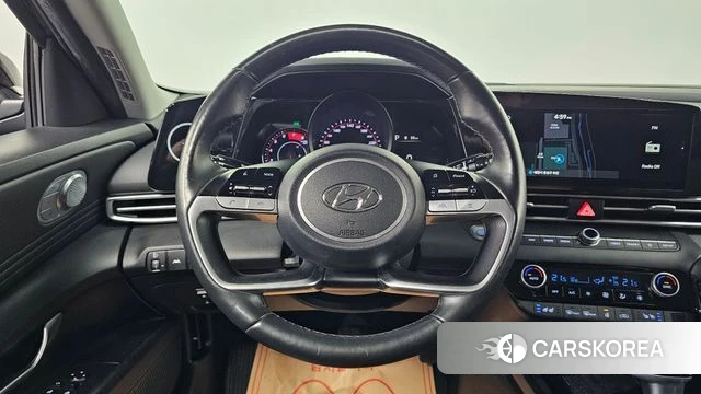 Hyundai Avante (CN7) 2022 Черный из Кореи, фото 5