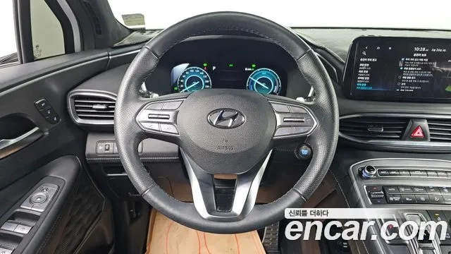 Hyundai The New Santa Fe 2023 Белый из Кореи, фото 5