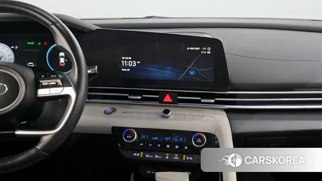 Hyundai Avante Hybrid (CN7) 2023 Серый из Кореи, фото 5