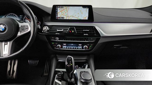 BMW 5 Series (G30) 2018 Черный из Кореи, фото 5