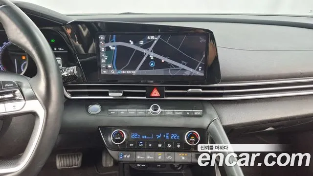 Hyundai Avante Hybrid (CN7) 2021 Белый из Кореи, фото 5