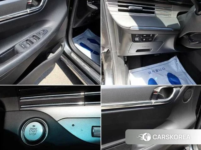 Hyundai The New Grandeur IG Hybrid 2022 Серый из Кореи, фото 5