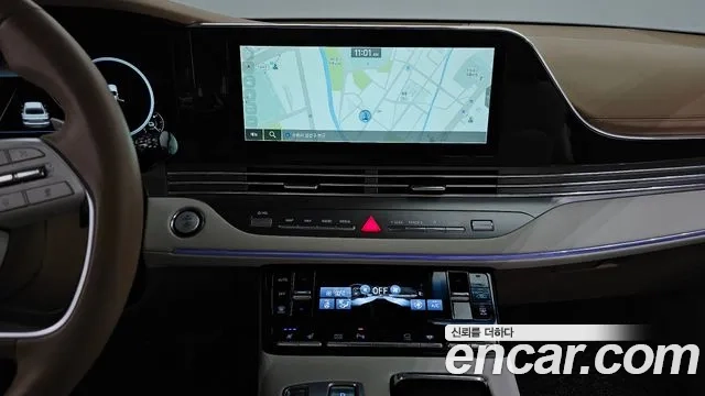 Hyundai The New Grandeur IG Hybrid 2022 Черный из Кореи, фото 5