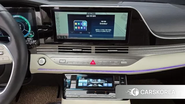 Hyundai The New Grandeur IG Hybrid 2022 Белый из Кореи, фото 5