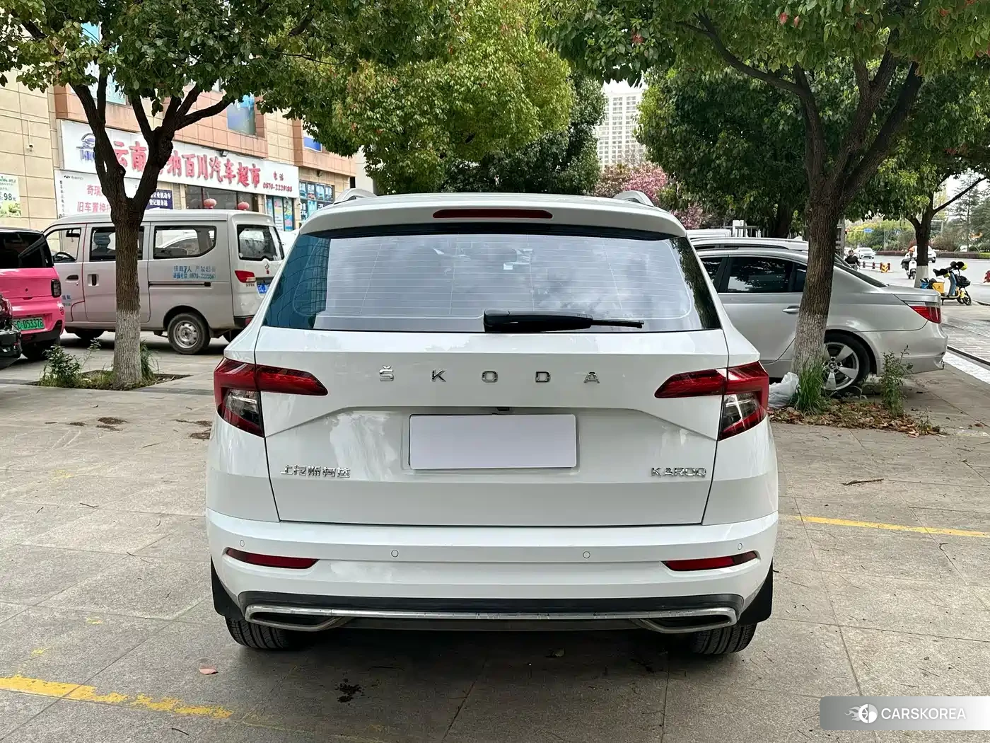 Skoda Karoq 2023 Белый из Китая, фото 5