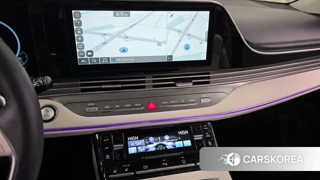 Hyundai The New Grandeur IG Hybrid 2022 Белый из Кореи, фото 5