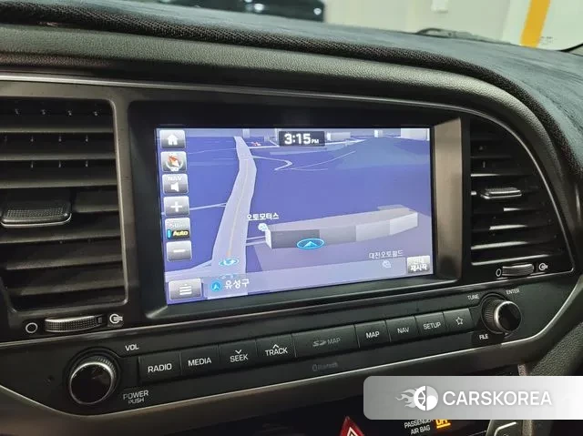 Hyundai Avante AD 2018 Черный из Кореи, фото 5