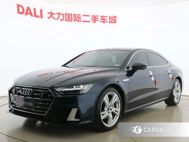 Audi A7L 2023 Синий из Китая, фото 5