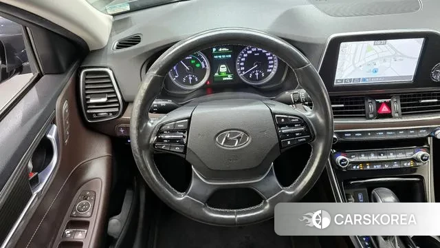 Hyundai Grandeur IG Hybrid 2018 Серый из Кореи, фото 5