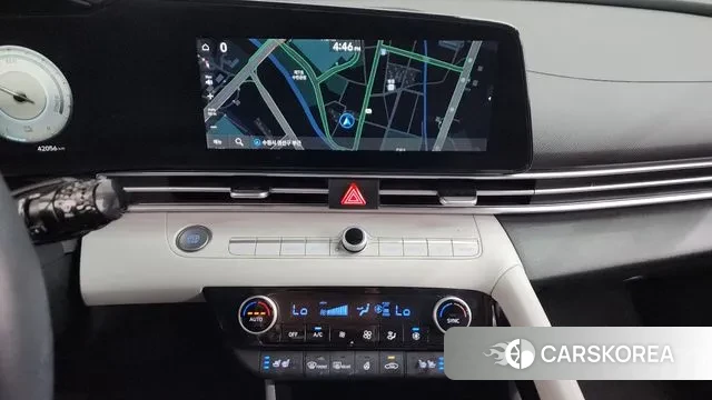 Hyundai Avante Hybrid (CN7) 2021 Белый из Кореи, фото 5