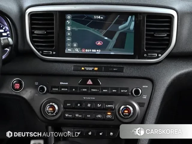 Kia Sportage The Bold 2018 Синий из Кореи, фото 5