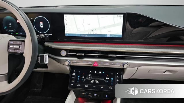Hyundai Grandeur Hybrid (GN7) 2023 Белый из Кореи, фото 5