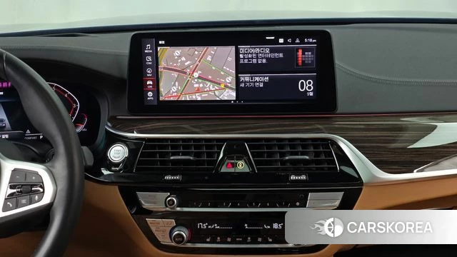 BMW 5 Series (G30) 2020 Синий из Кореи, фото 5