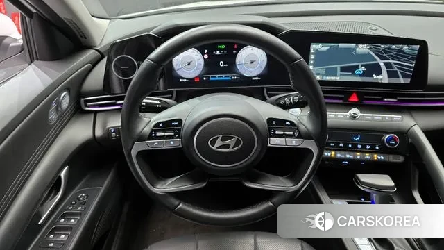 Hyundai The New Avante (CN7) 2023 Белый из Кореи, фото 5