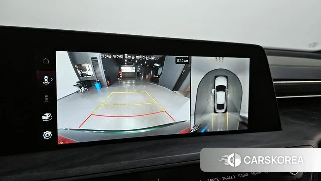 Kia K8 Hybrid 2021 Темно-зеленый из Кореи, фото 5