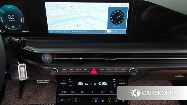 Hyundai Grandeur Hybrid (GN7) 2023 Черный из Кореи, фото 5