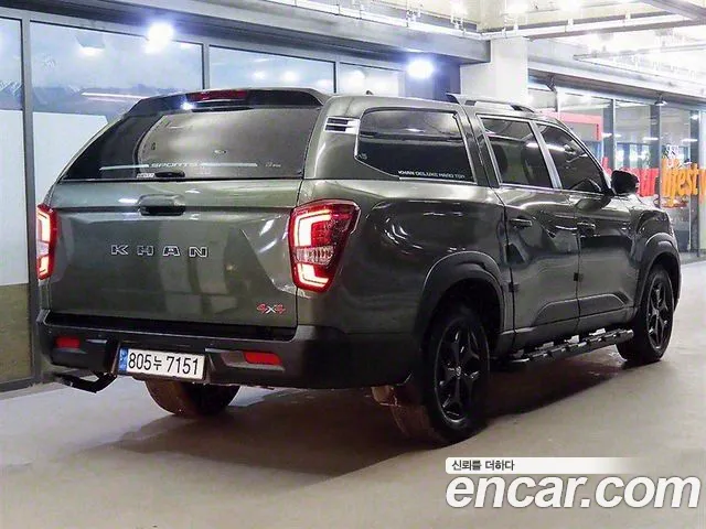 Ssangyong The New Rexton Sports Cannes 2023 Зеленый из Кореи, фото 5