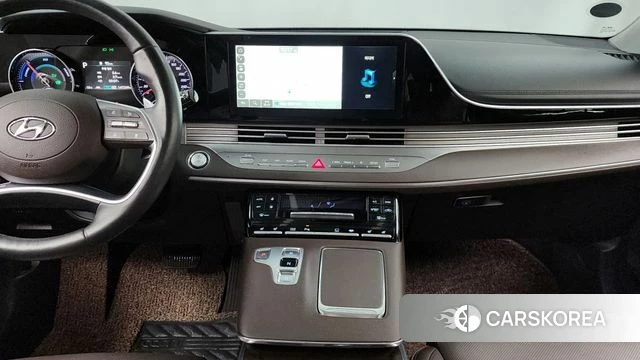 Hyundai The New Grandeur IG Hybrid 2021 Белый из Кореи, фото 5