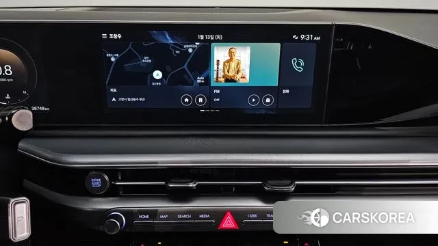 Hyundai Grandeur (GN7) 2023 Черный из Кореи, фото 5