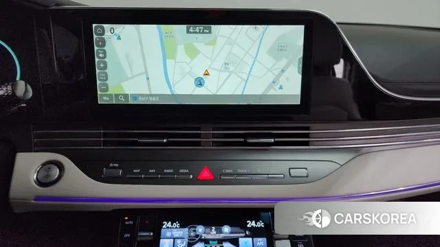 Hyundai The New Grandeur IG Hybrid 2022 Белый из Кореи, фото 5