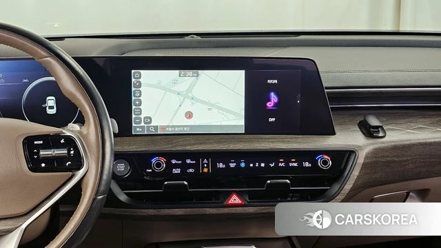 Kia K8 Hybrid 2022 Синий из Кореи, фото 5