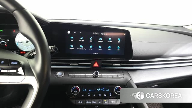 Hyundai Avante (CN7) 2021 Небесно-голубой из Кореи, фото 5
