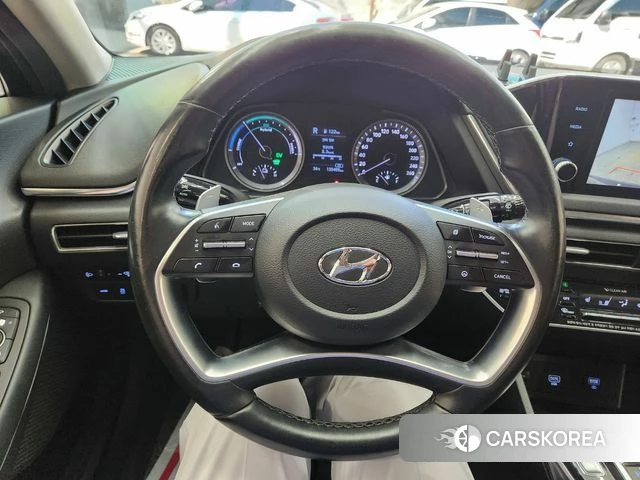 Hyundai Sonata Hybrid (DN8) 2020 Черный из Кореи, фото 5