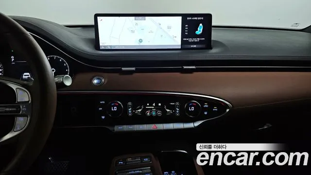 Genesis GV70 2021 Темно-зеленый из Кореи, фото 5