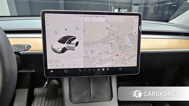 Tesla Model Y 2021 Белый из Кореи, фото 5