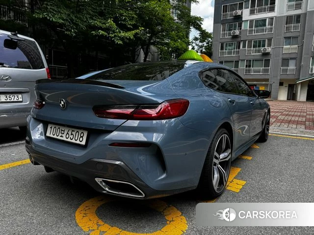 BMW 8 Series (G15) 2019 Небесно-голубой из Кореи, фото 5