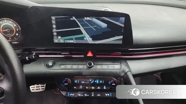 Hyundai Avante (CN7) 2021 Черный из Кореи, фото 5