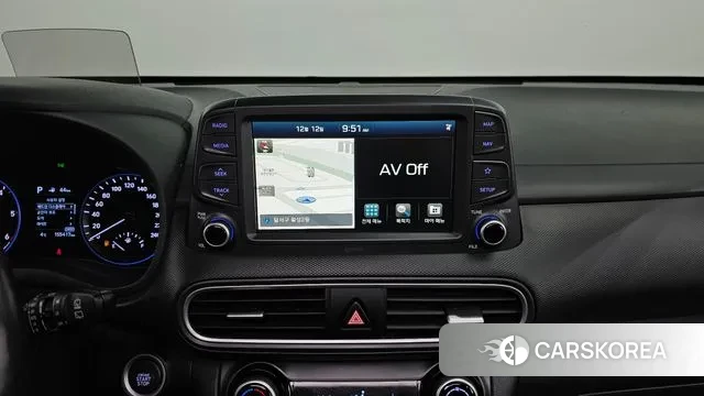 Hyundai Kona 2018 Черный из Кореи, фото 5