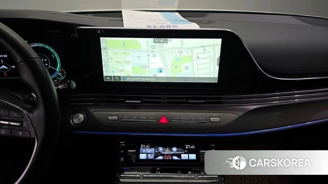 Hyundai The New Grandeur IG Hybrid 2021 Белый из Кореи, фото 5