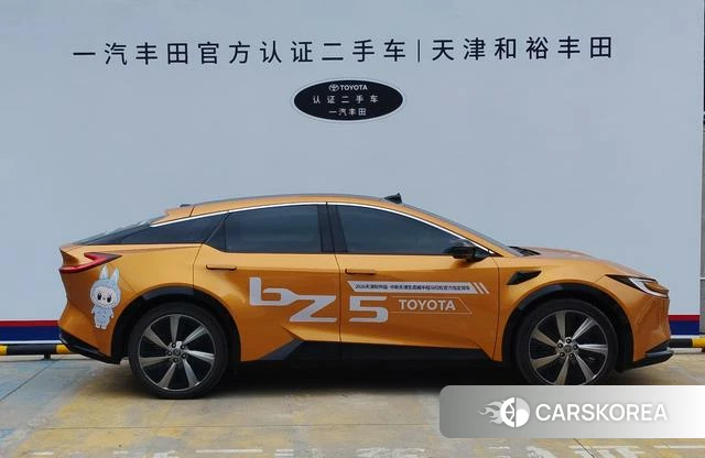 Toyota bZ5 2025 Желтый из Китая, фото 5
