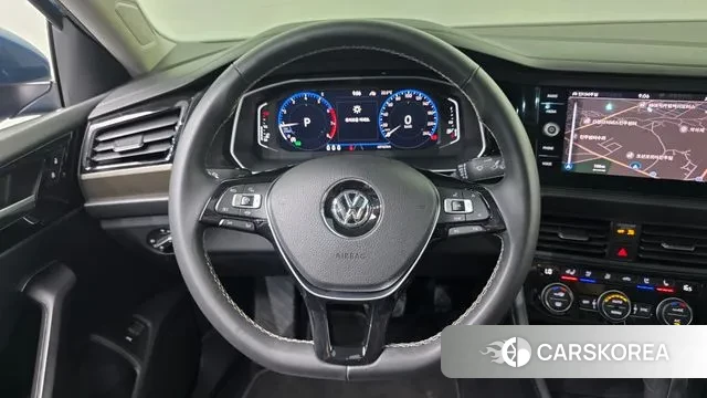Volkswagen 7th Generation of Jetta 2021 Синий из Кореи, фото 5