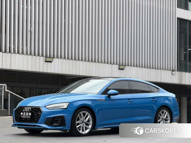 Audi A5 2021 Синий из Китая, фото 5