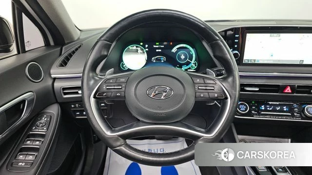 Hyundai Sonata Hybrid (DN8) 2021 Белый из Кореи, фото 5