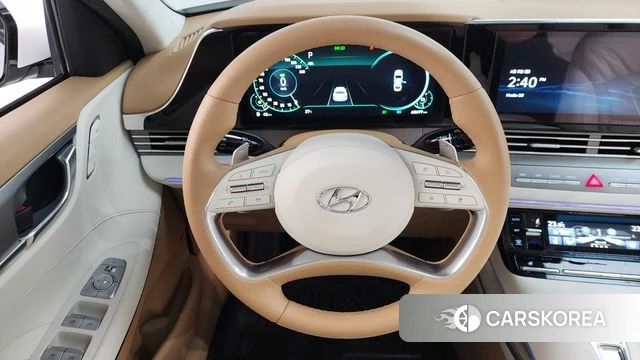 Hyundai The New Grandeur IG Hybrid 2020 Белый из Кореи, фото 5
