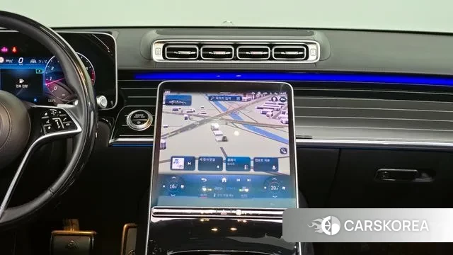 Mercedes-Benz S-Class W223 2021 Черный двухцветный из Кореи, фото 5