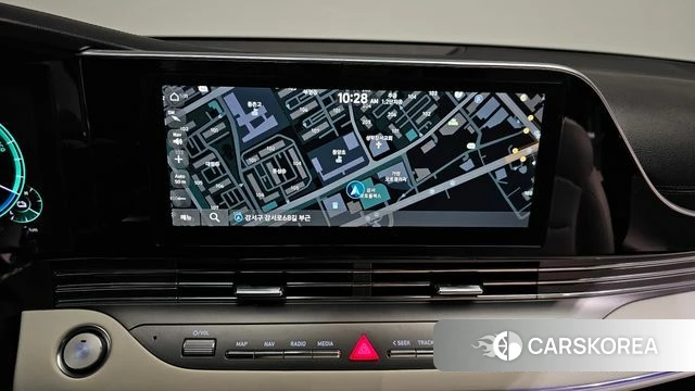 Hyundai The New Grandeur IG Hybrid 2022 Белый из Кореи, фото 5