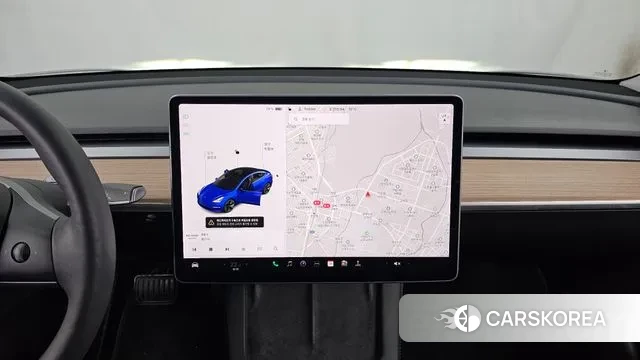 Tesla Model 3 2021 Синий из Кореи, фото 5