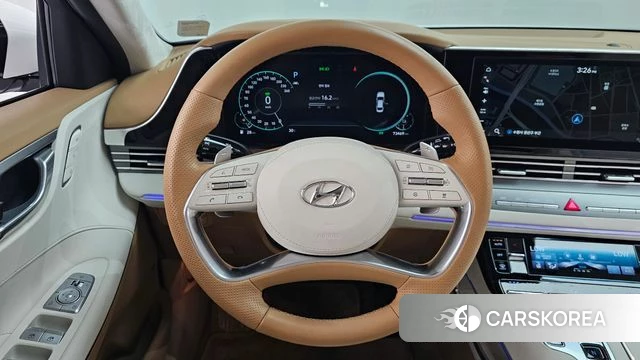 Hyundai The New Grandeur IG Hybrid 2020 Белый из Кореи, фото 5