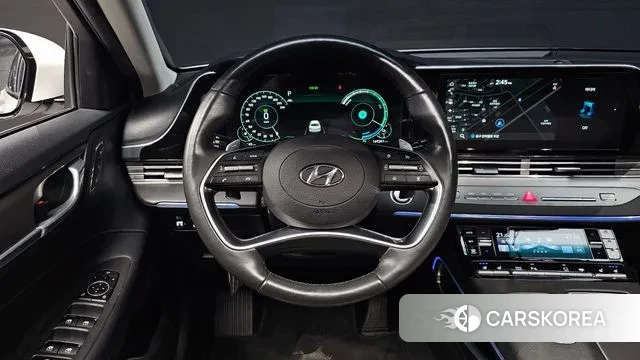 Hyundai The New Grandeur IG Hybrid 2020 Белый из Кореи, фото 5