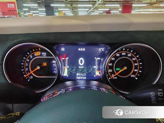 Jeep Wrangler (JL) 2020 Темно-зеленый из Кореи, фото 5